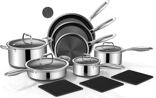 Piece hybrid stainless - 14-piece,